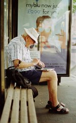 BUS SHELTER MAN by peter elgar.jpg