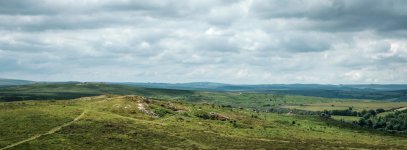 030 Emsworthy Rocks (Pano) from Haytor Rocks 01-2598 PS Adj.JPG