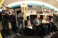 Crowded tube train fisheye 40D 7181.JPG