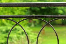 Droplets on railings bokeh.jpg