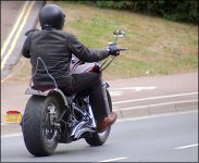 Easy rider style motorcycle in use A65 DSC02190.JPG